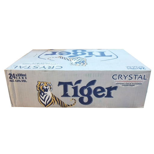Tiger Crystal Cans 330ml x 24Cans