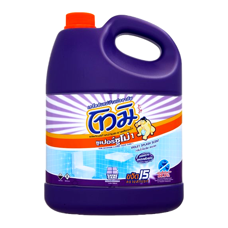 Tomi Bathroom Cleaner Super Sumo 2 Removing ingrained dirt For Toilet Very dirty Size 3500ml