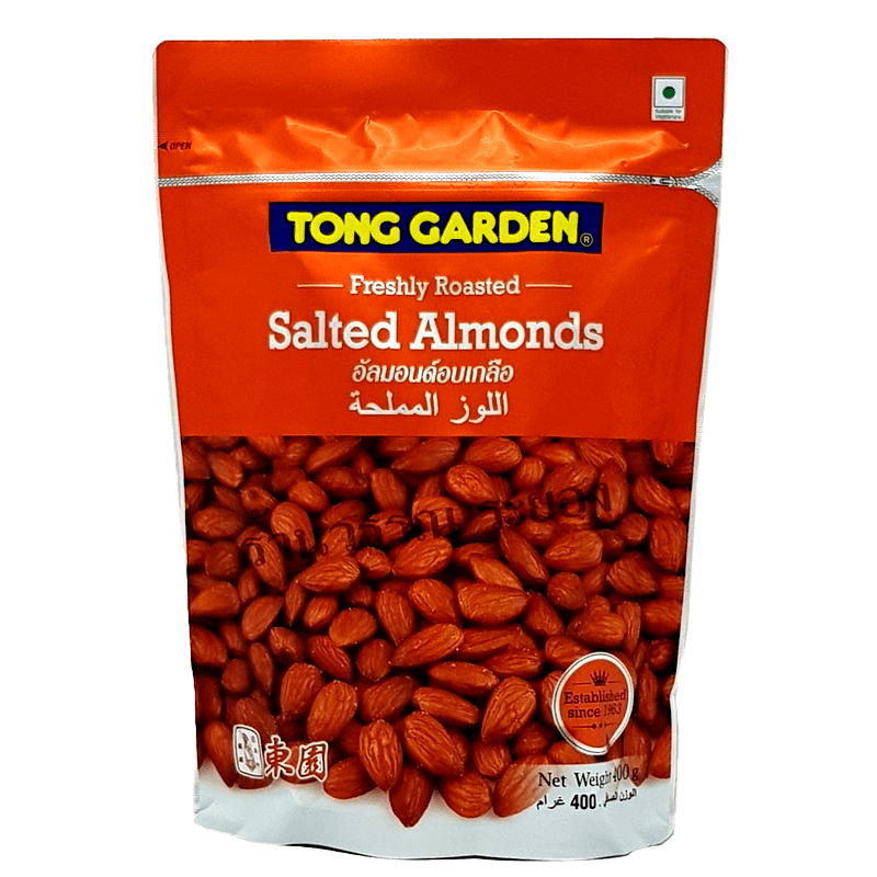 Tong Garden Salted Almonds Size 400g