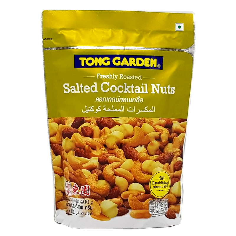 Tong Garden Salted Cocktail Nuts Size 400g