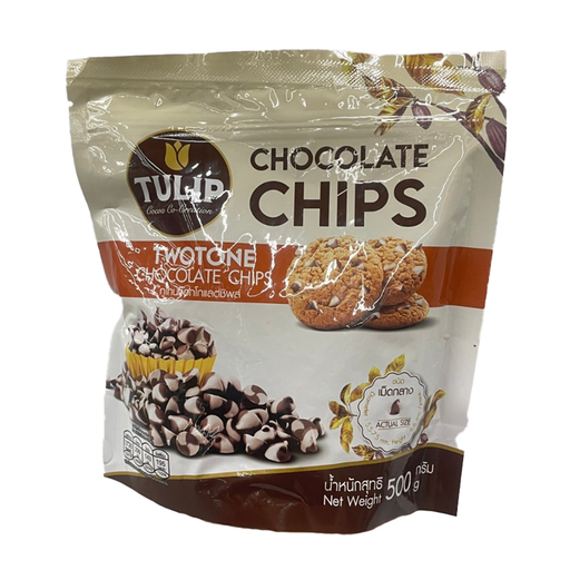 Tulip Twotone Chocolate Chips 500g