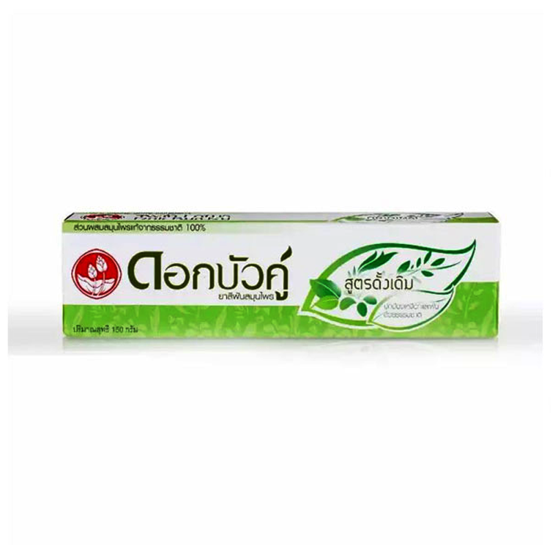 Twin Lotus Dok Bau Ku Herbal Toothpaste Original 30g