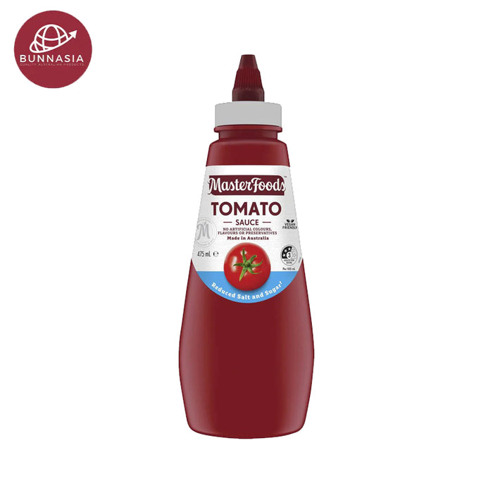Masterfoods Tomato Sauce Reduced Salt & Sugar 475ml — ShoppingD Service Platform