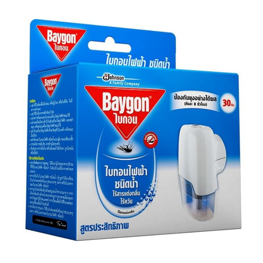 Baygon Liquid Electric Mosquito Insects Protector Raid Repellent ບໍ່ມີກິ່ນ 30 ວັນ
