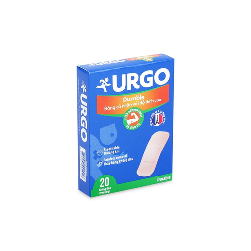 Urgo Durable Breathable Painless Removal 20Dressings