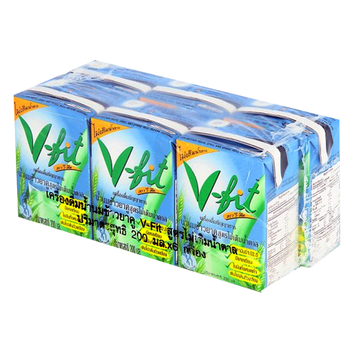 V-Fit Milk & Powder-Food & Beverage Size 200ml Pack of 6 boxes