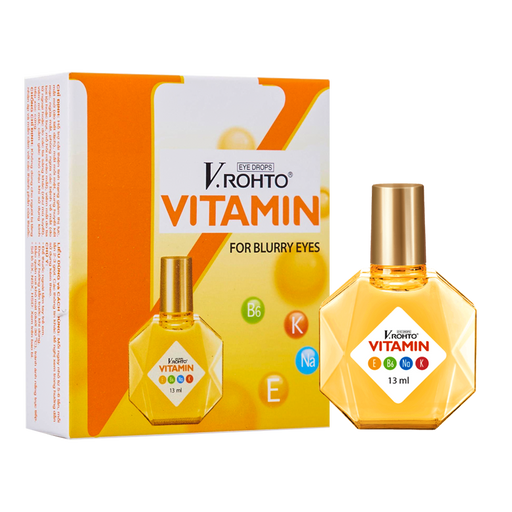 V.Rohto Vitamin For Blurry Eyes Size 13 ml
