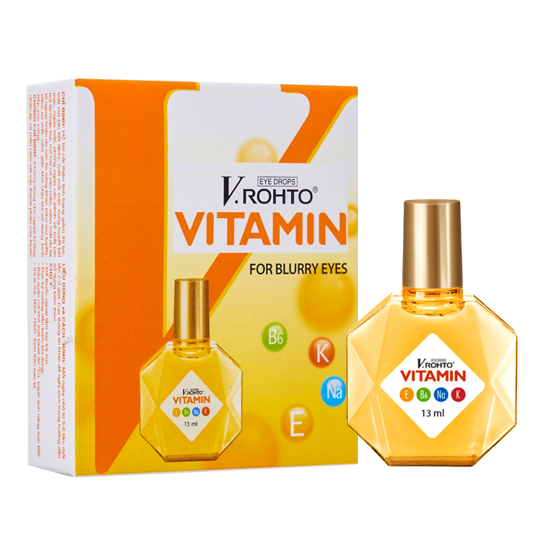 V.Rohto Vitamin For Blurry Eyes ຂະໜາດ 13 ml