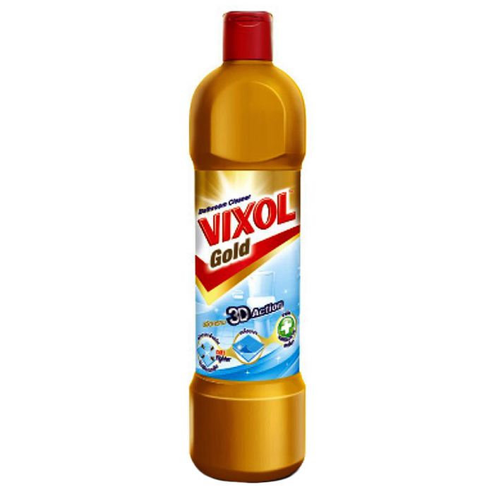 Vixsol VIXOL Gold Bathroom Cleaner Fresh Citouch Scent Size 900ml — Shopping-D ...