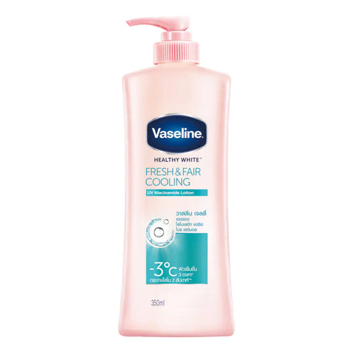 Vaseline Healthy White Fresh and Fair Cooling UV Gel Lotion 350ml