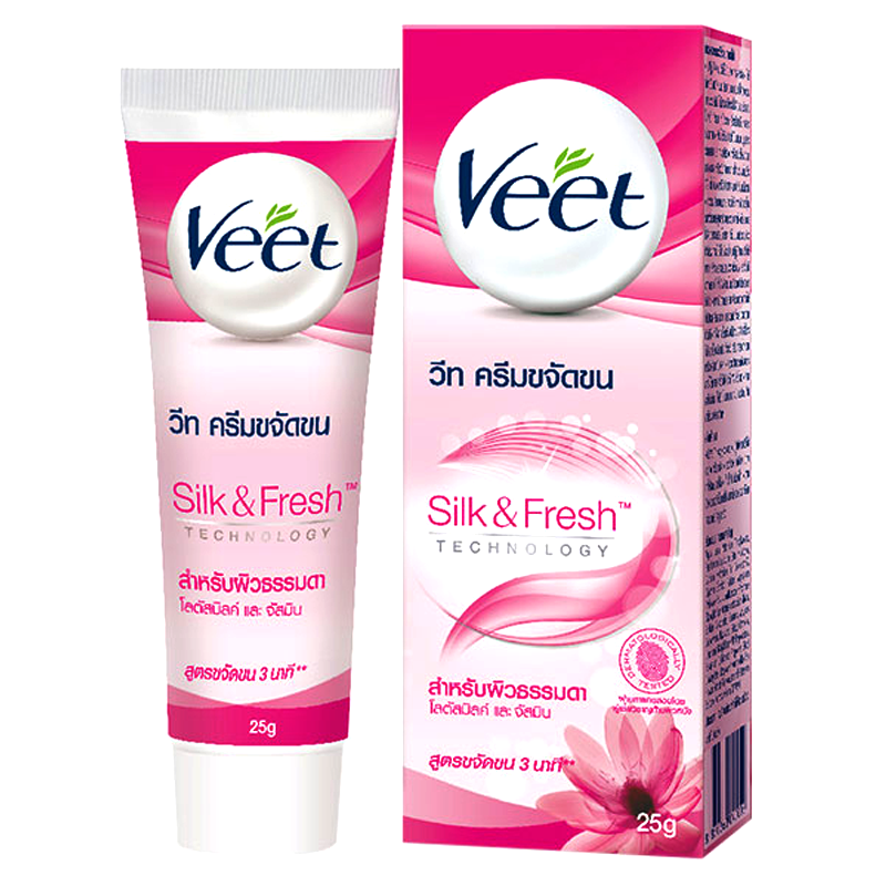 Veet Hair Removal Cream Silk & Fresh Technology Formula Hair Removal In 3 minutes Size 50ml