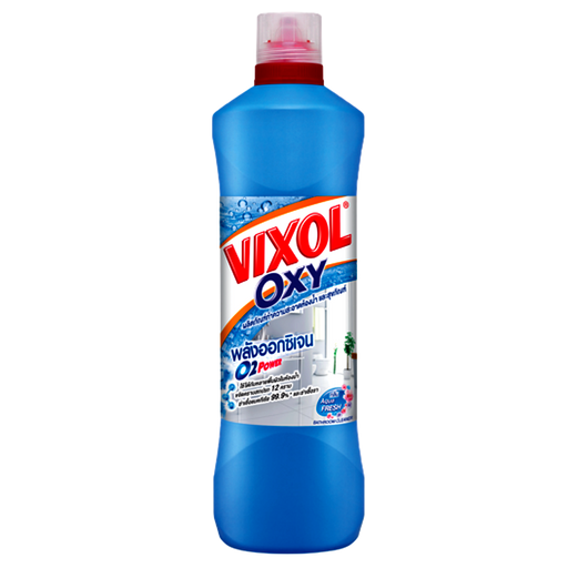 Vixol Oxy Bathroom Cleaner Oxygen power Removing dirt 12 stain Scent Aqua Fresh Size 700ml