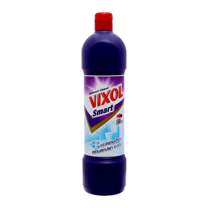 Vixol Smart Bathroom Cleaner Formula Duo Action Removing Black And dirty 10 stain ຂະໜາດ 900ml