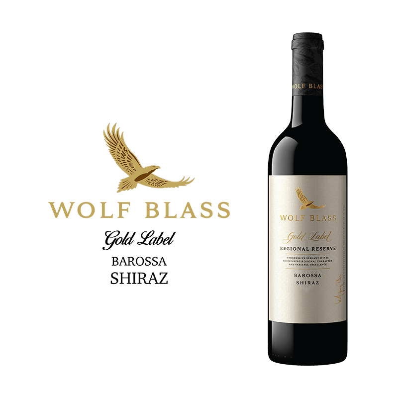 Wolf Blass Gold Label Shiraz 750m
