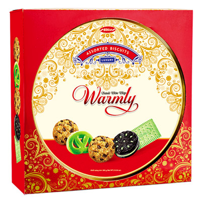 Warmly Assorted Biscuits Luxury Box Size 350g