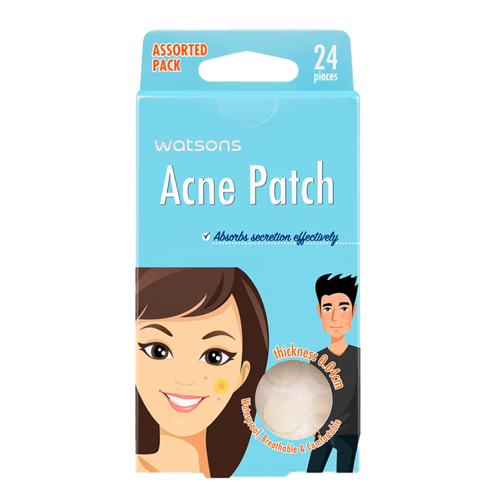 Watsons Acne Patch Absorbs secretion effectively boxes of 24pcs