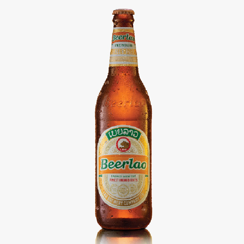 Beerlao Original 640ml bottle CHILLED
