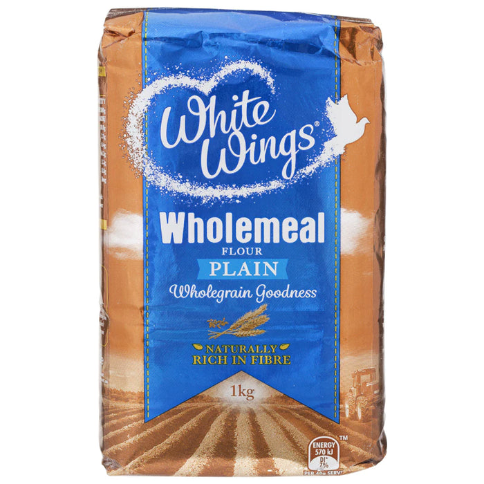 White Wings Wholemeal Plant Flour 1kg