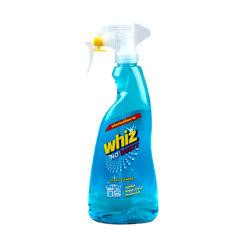 Whiz No Dust Glass Cleaner Rosmary Blue Scent Size 520ml