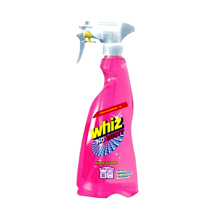 Whiz No Dust Glass Cleaner Rosmary Pink Scent Size 520ml