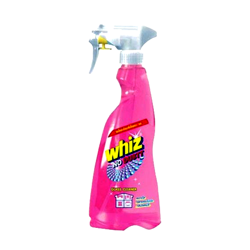 Whiz No Dust Glass Cleaner Rosmary Pink Scent Size 520ml