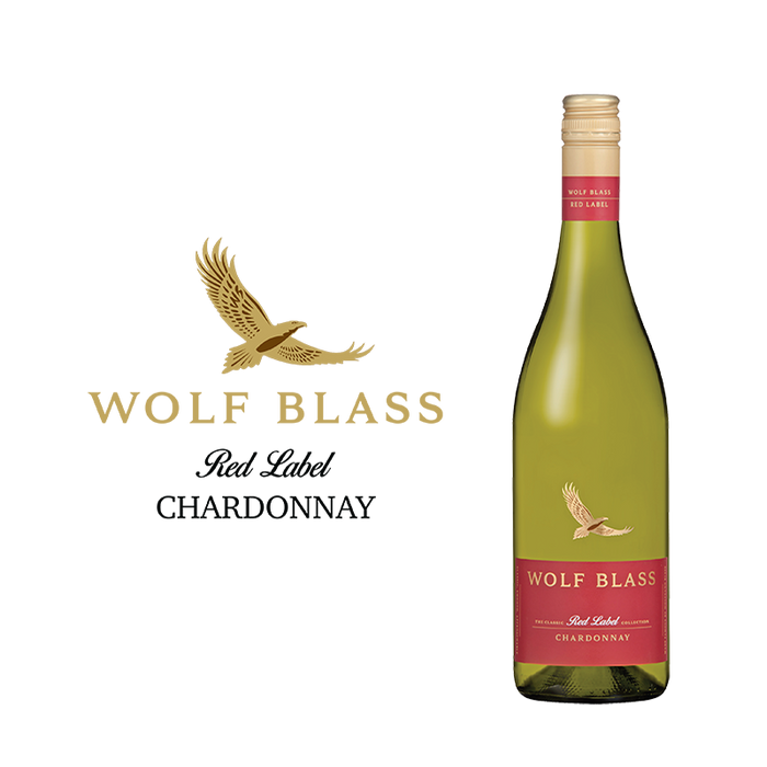 Wolf Blass ປ້າຍແດງ Chardonnay 750ml 