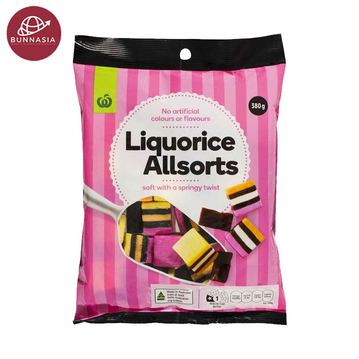 Woolworths Licorice Allsorts 380g — ShoppingD Service Platform