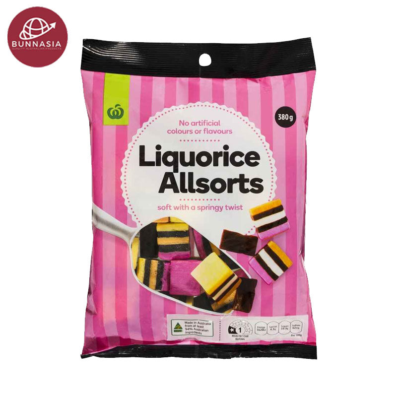 Woolworths Licorice Allsorts 380g — ShoppingD Service Platform