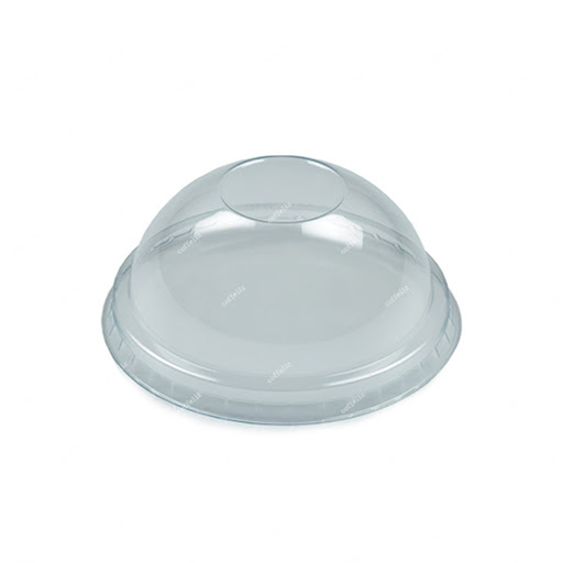 Yin Wen Brand Lid  Dome Close the Plastic cup EEY 90mm (Drill Small hole) Pack 50 pirces
