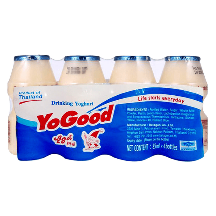YoGood Drinking Yoghurt Size 85ml Pack 4bottles