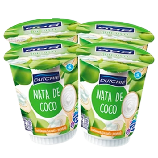 ນົມສົ້ມ Dutchie Nata de COCO Pack 4pc