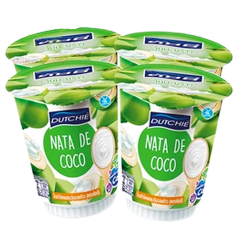 ນົມສົ້ມ Dutchie Nata de COCO Pack 4pc