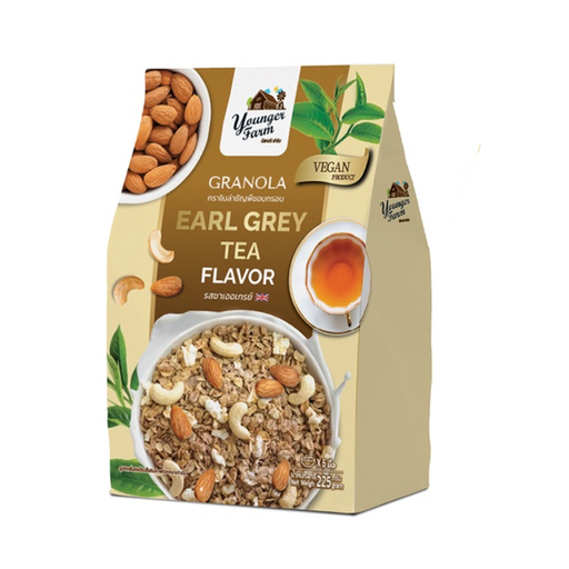 Younger Farm Granola Earl Grey Tea Flavor 225g