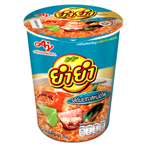 Yum Yum Cup Noodles Tom Yum Seafood Size 60g