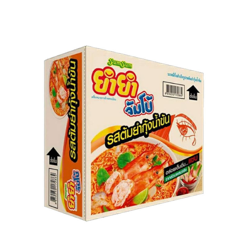 YumYum Instant NoodlesTom Yum Kung Creamy Thai Flavour 67g Carton 30bags