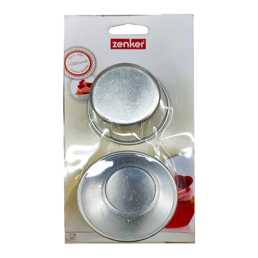 Zenker Muffin Cups Stainless Pack 4 pcs