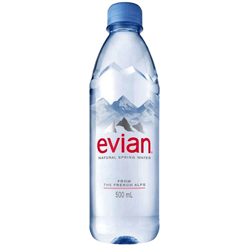 evian Natural Spring Water Size 500ml