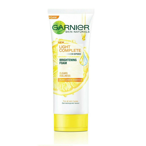 Garnier Skin Naturals Light Complete Speed Brightening Foam Clears Dullness 100ml