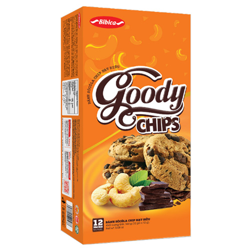 Goody chip chocolate chip cookies 140g