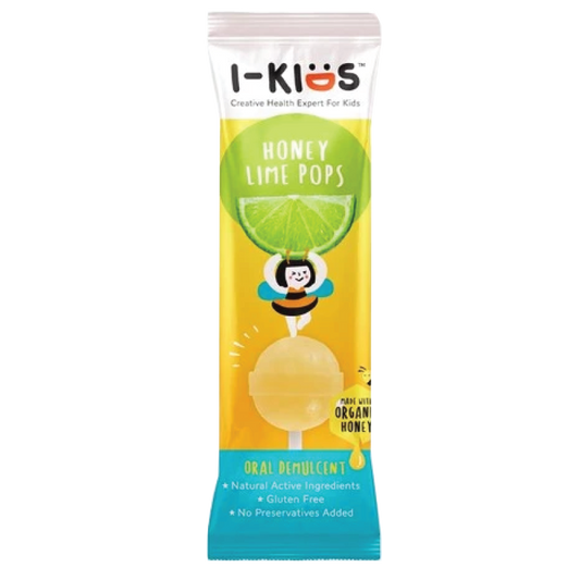 I-Kids Honey Lime Pops Honey Lemon Candy