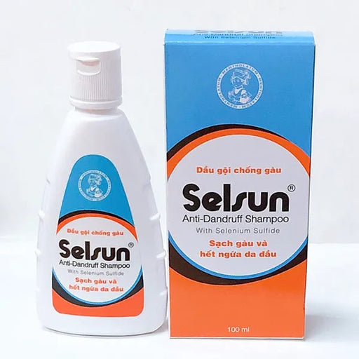 Selsun Anti-Dandruff Shampoo Rohto Mentholatum Selenium Sulfide 50ml