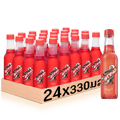 Sting Red 330ml bottle per pack of 24 bottles