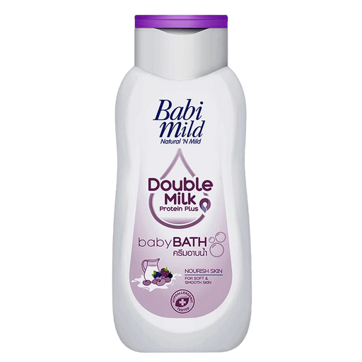 Babi Mild Shower Cream Double Milk Protein Plus Size 180ml