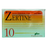 zertine cetirizine dihydrochloride 10mg boxes of 10blister